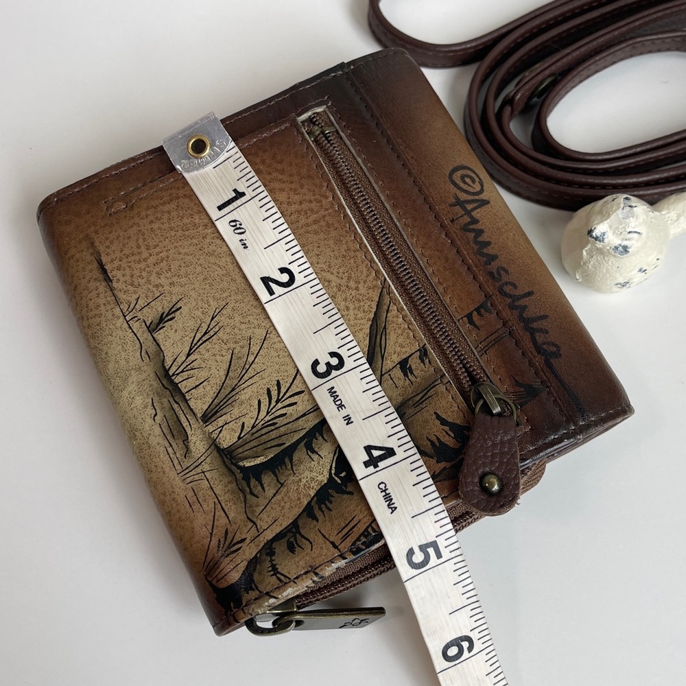 Anuschka RFID Genuine Leather Wallet Crossbody - Picture 16 of 16